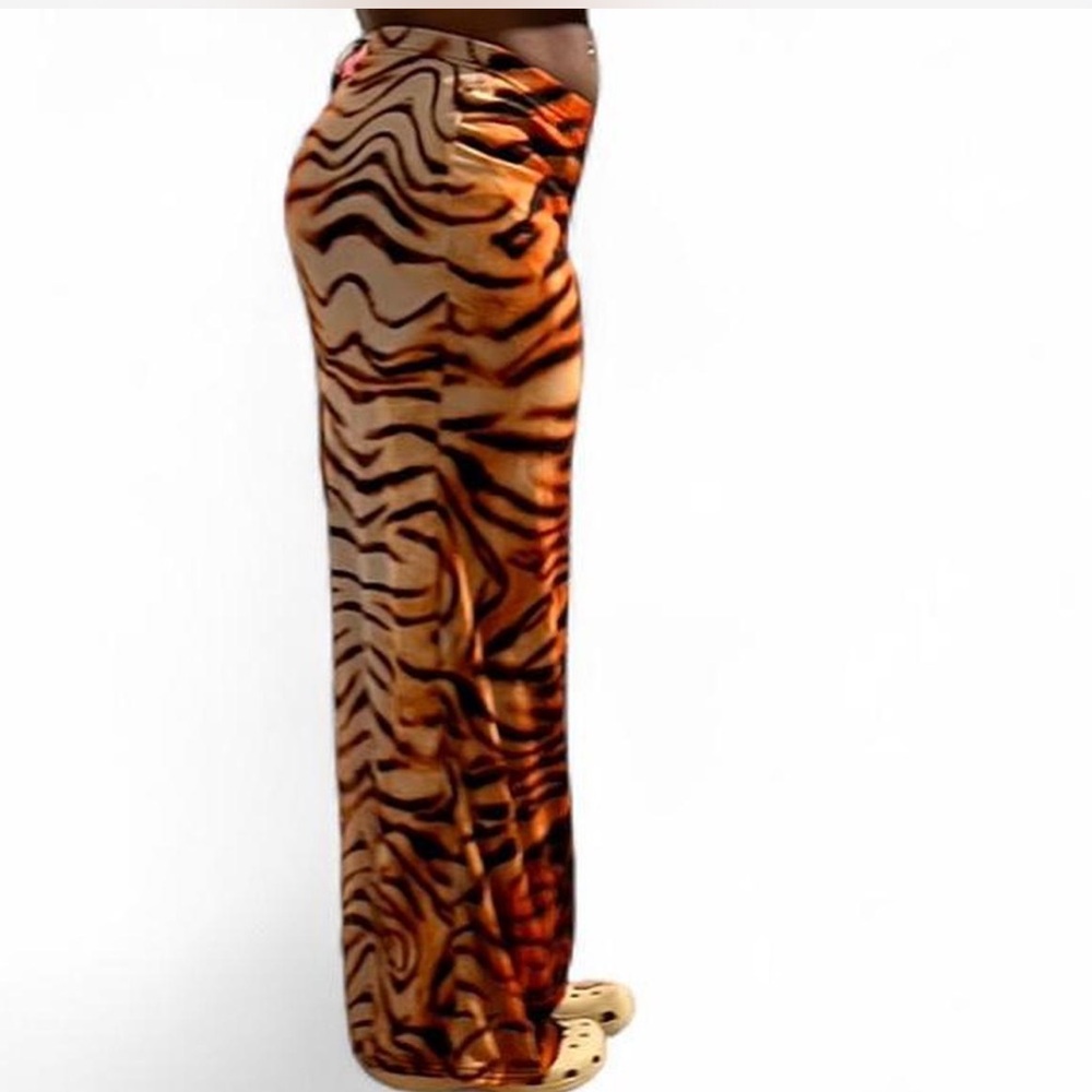 PrettyLittleThing Orange Maxi Pencil Skirt for Night Out